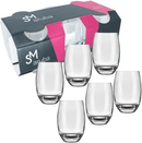 Kit com 9 Potes Herméticos de Vidro + 6 Copos de Vidro - Promoção 2024