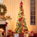 Árvore de Natal Dobrável + BRINDE🎄 - (Completa Com Bolinhas, Pisca Pisca e Fitas) -  [FRETE GRÁTIS]