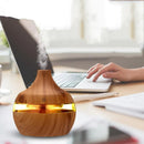 Aromatizador Umidificador De Ambiente Ultrassônico LED + 5 Cottons