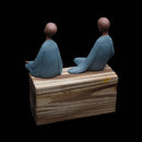 Escultura Monge Zen