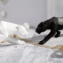 Estátua de Leopardo em Resina
