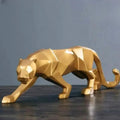 Estátua de Leopardo em Resina